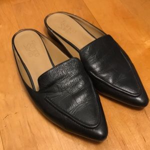 Franco Sarto Sela Leather Smoking Mules